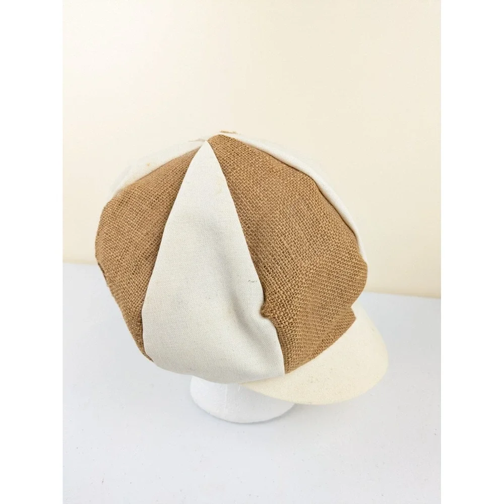 Vintage‎ Walt Disney Productions Hat Mickey Mouse Newsboy Tweed Cotton 60's RARE